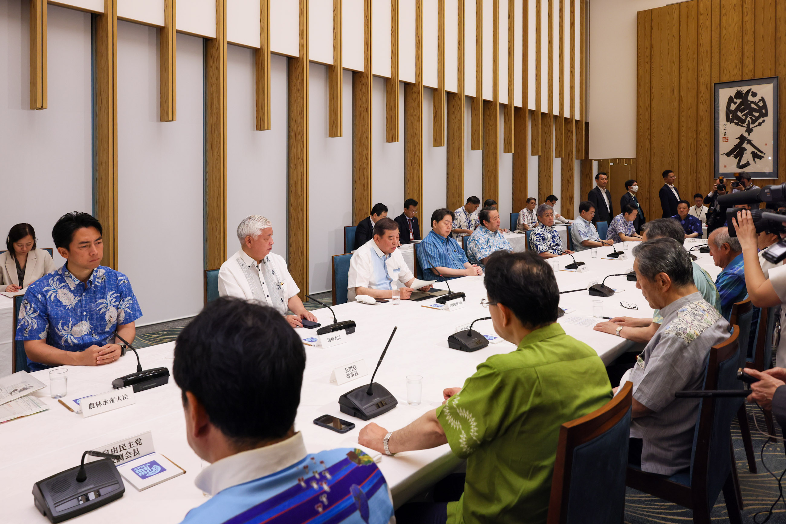 石破首相致辞3
